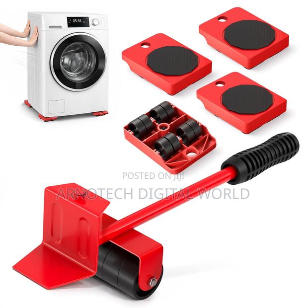 Furniture Lifter Transport Tool Furniture Mover Set of 5 Roller Set