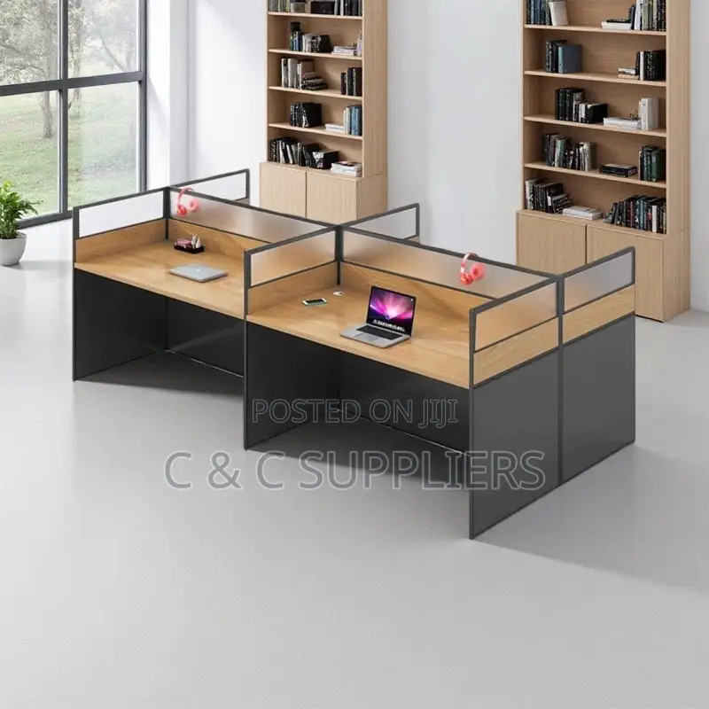 4 Person Office Workstation.