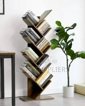 Modern Wooden Tree Bookcase