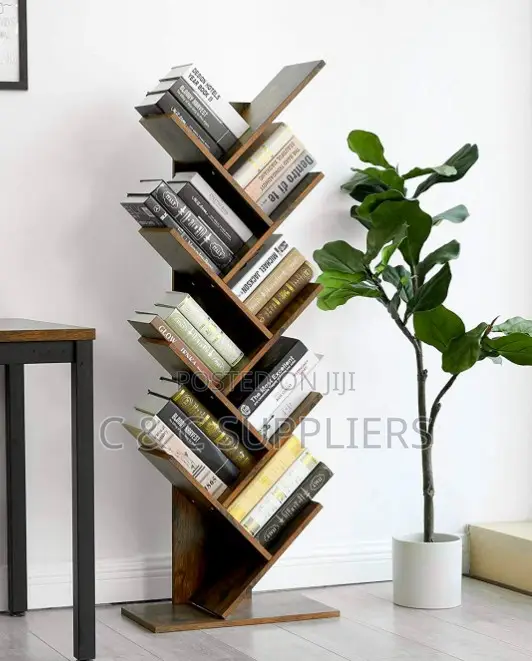Modern Wooden Tree Bookcase