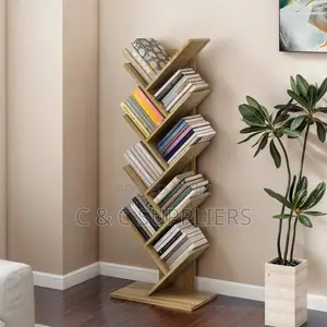 Modern Wooden Tree Bookcase