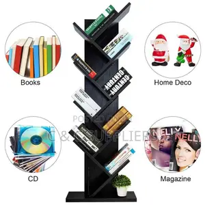 Modern Wooden Tree Bookcase