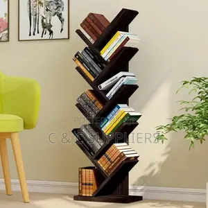 Modern Wooden Tree Bookcase