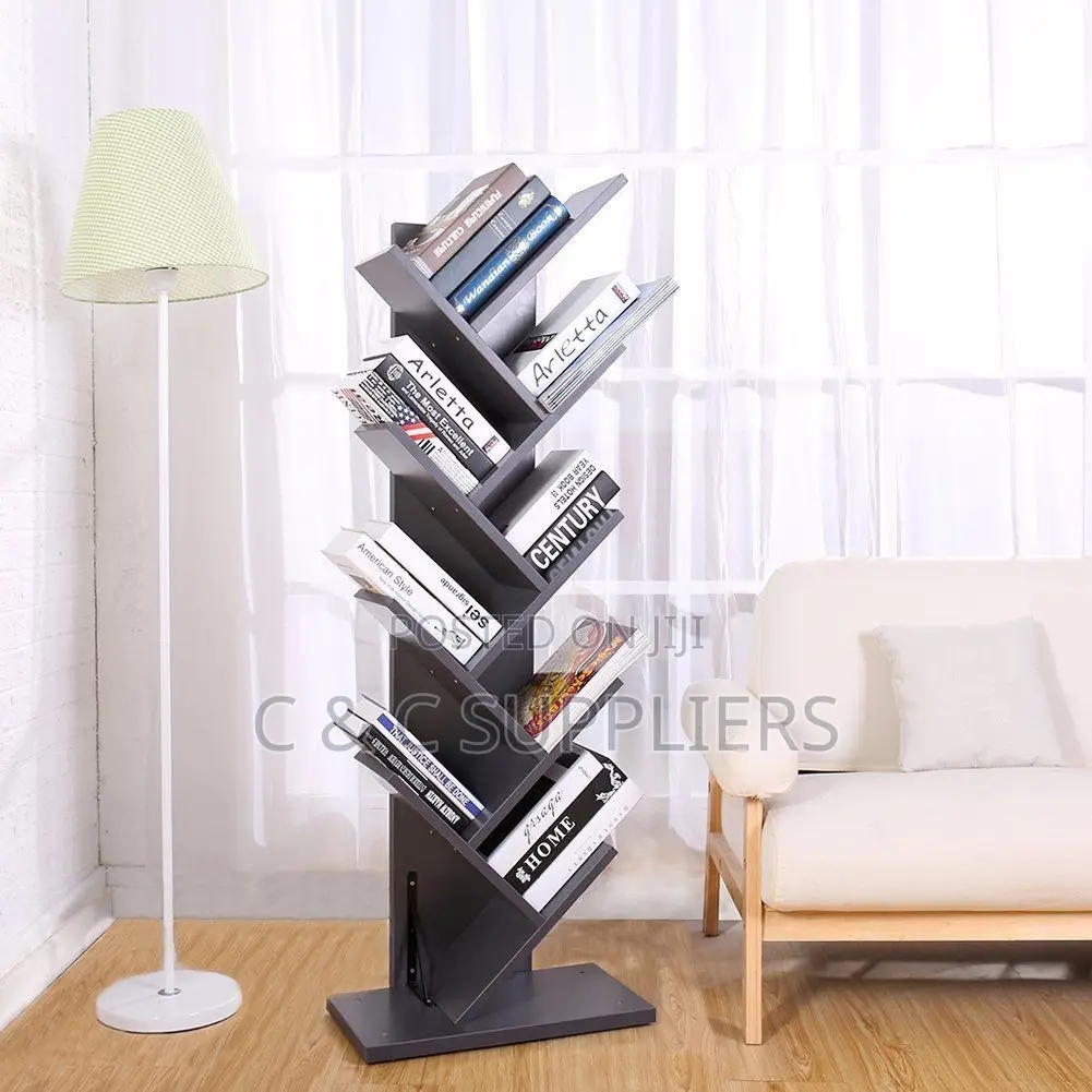Modern Wooden Tree Bookcase