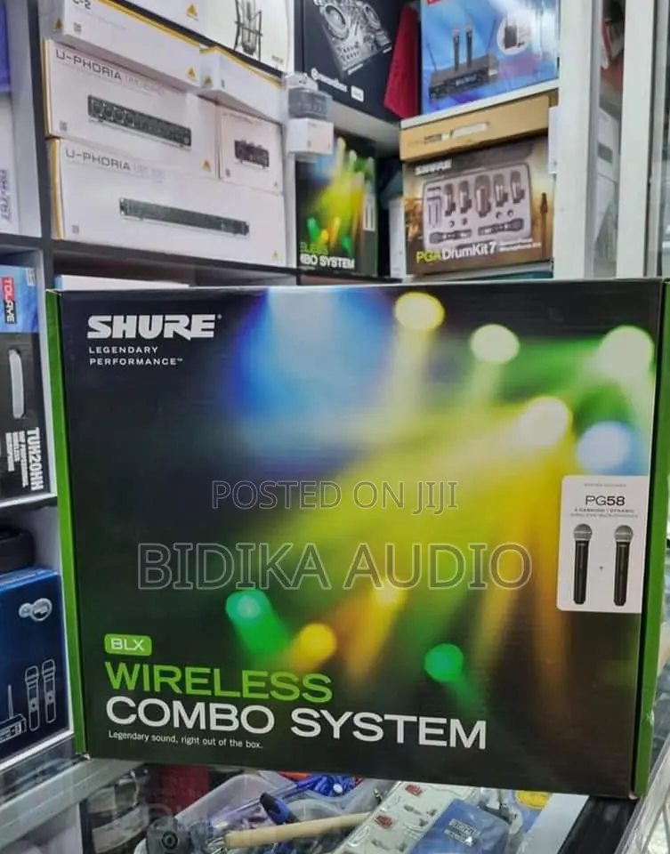Shure BLX Wireless Combo System With PG58 Microphones