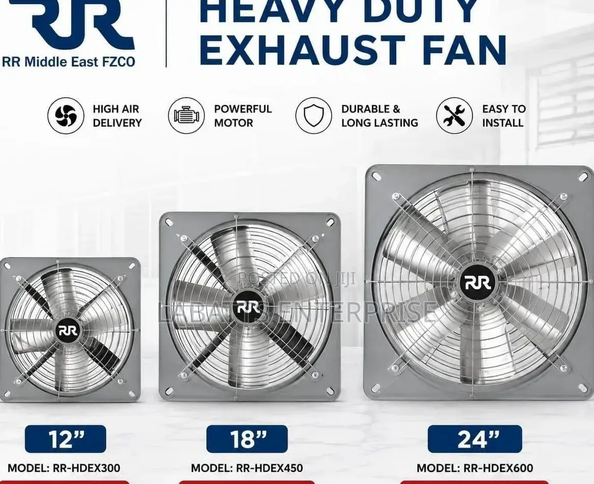 Premier Heavy Duty Exhaust Fans 24"