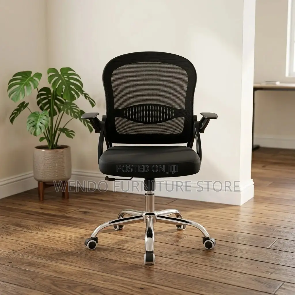 Office Chairs; Mid Back Ergonomic Home Office Workspace Fabric Chairs
