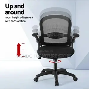 Office Chairs; Mid Back Ergonomic Home Office Workspace Fabric Chairs