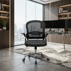 Office Chairs; Mid Back Ergonomic Home Office Workspace Fabric Chairs