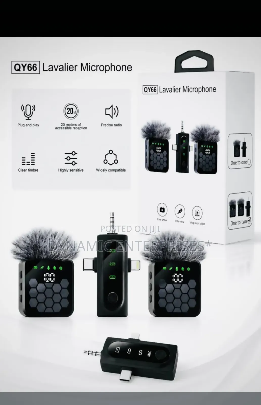 Wireless Microphone QY66