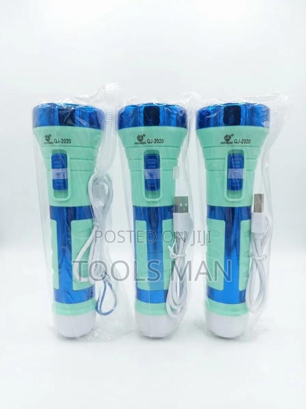 QJ-2020 Rechargeable LED Torch Flashlight.