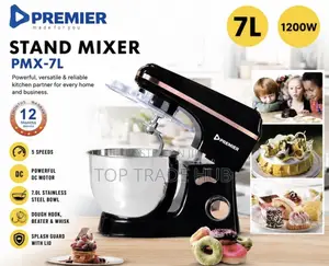 Premier Stand Mixer 7L Stainless Steel Bowl 1200W
