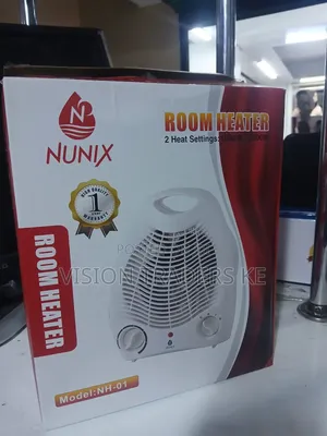 Nunix NH-01 2 Heat Setting Nunix Fan Heater 2000w