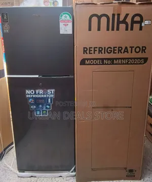 MIKA 202L No Frost Double Door Refrigerator