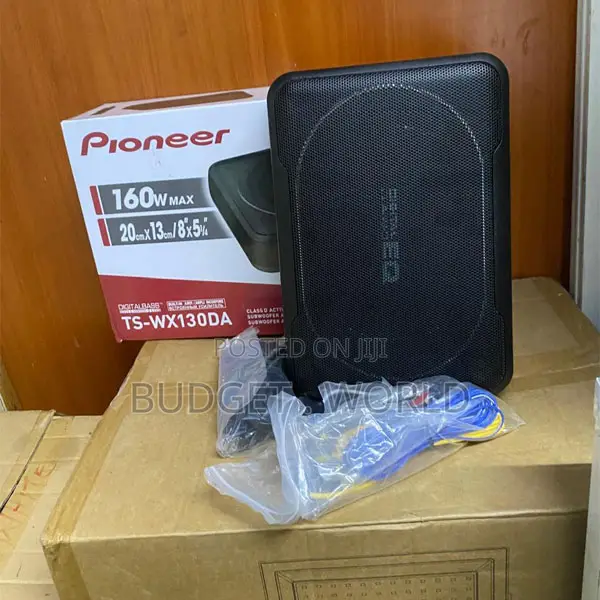 Pioneer Class-D Under Seat Active Car Subwoofer 160W