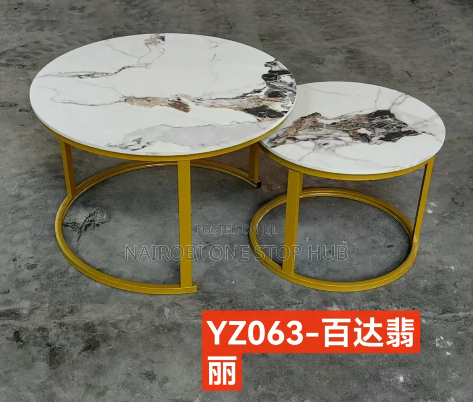Imported Marble 2 in 1 Coffee Table