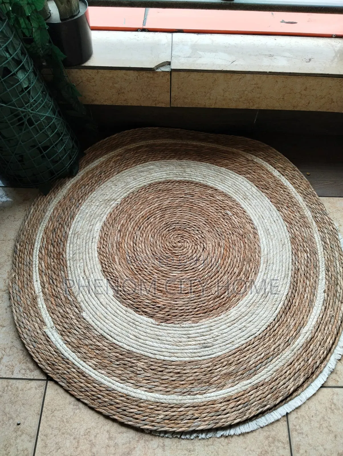 Hand Braided Handmade Natural Jute Rug