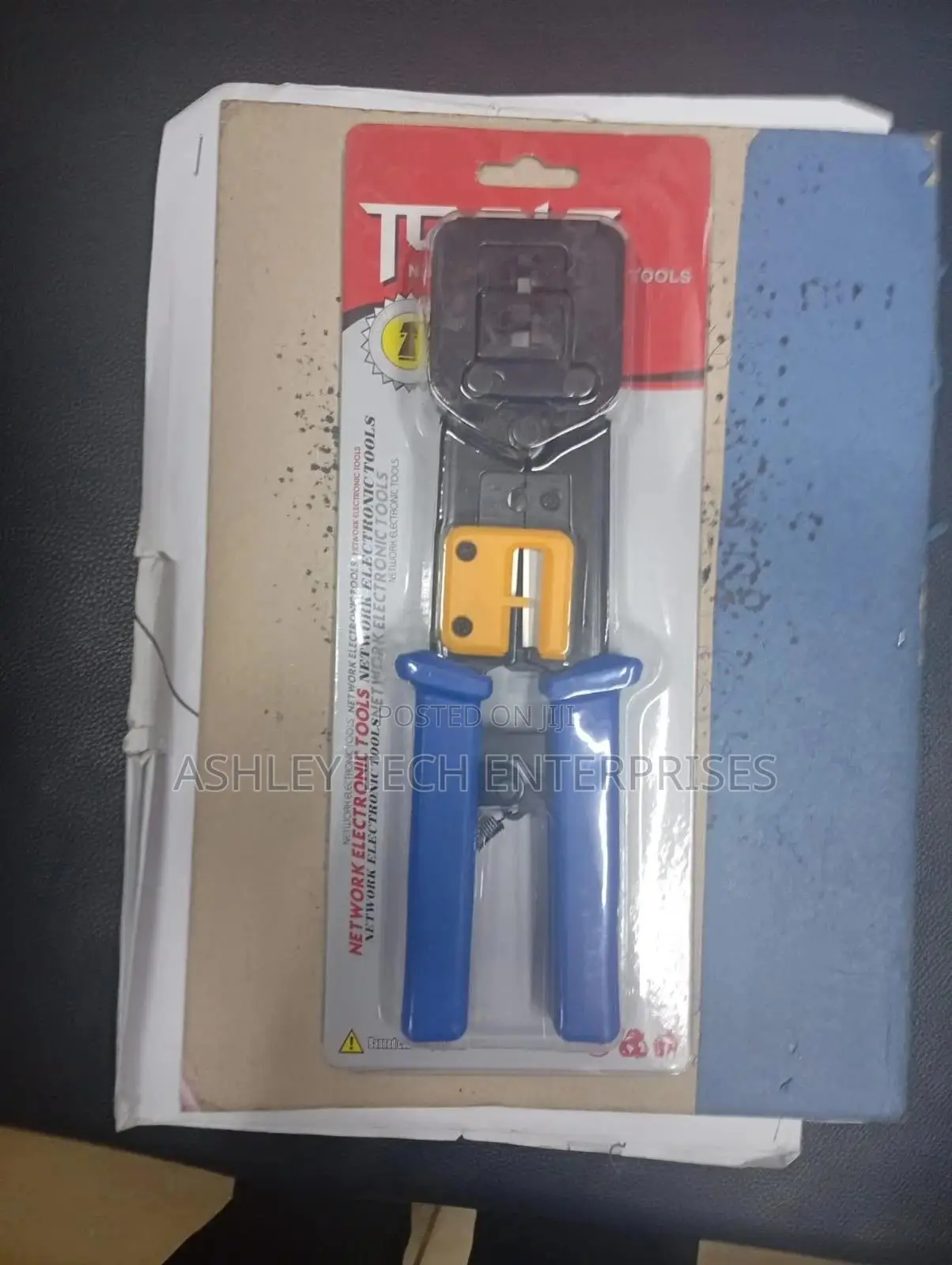 Advanced Pass-Through Crimping Tool – Precision RJ45 Crimper