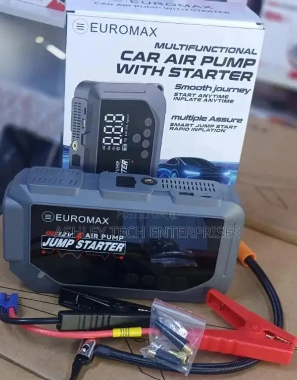 Advanced Euromax EMK3 Multifunctional Jump Starter Kit – Heavy Duty