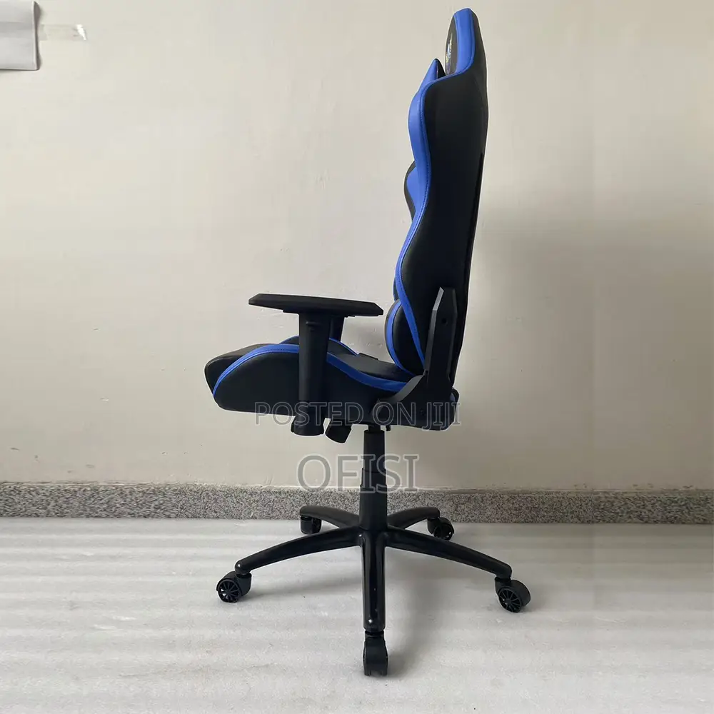 Gaming Chair - Black, Red, Blue Gold Colors