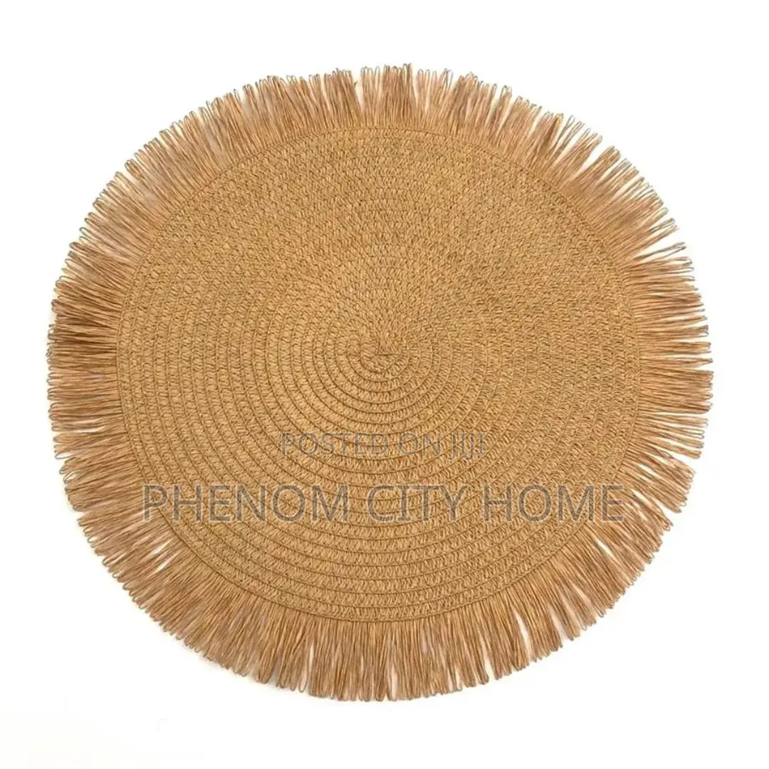 Natural Jute Round Tablemats
