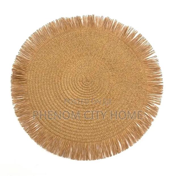 Natural Jute Round Tablemats