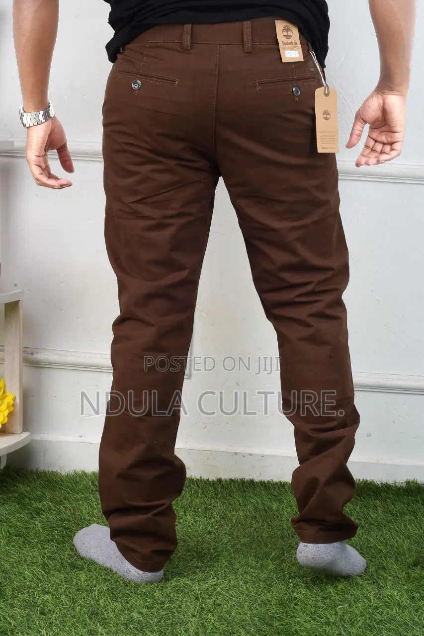 KTO and Timberland Khaki Trousers