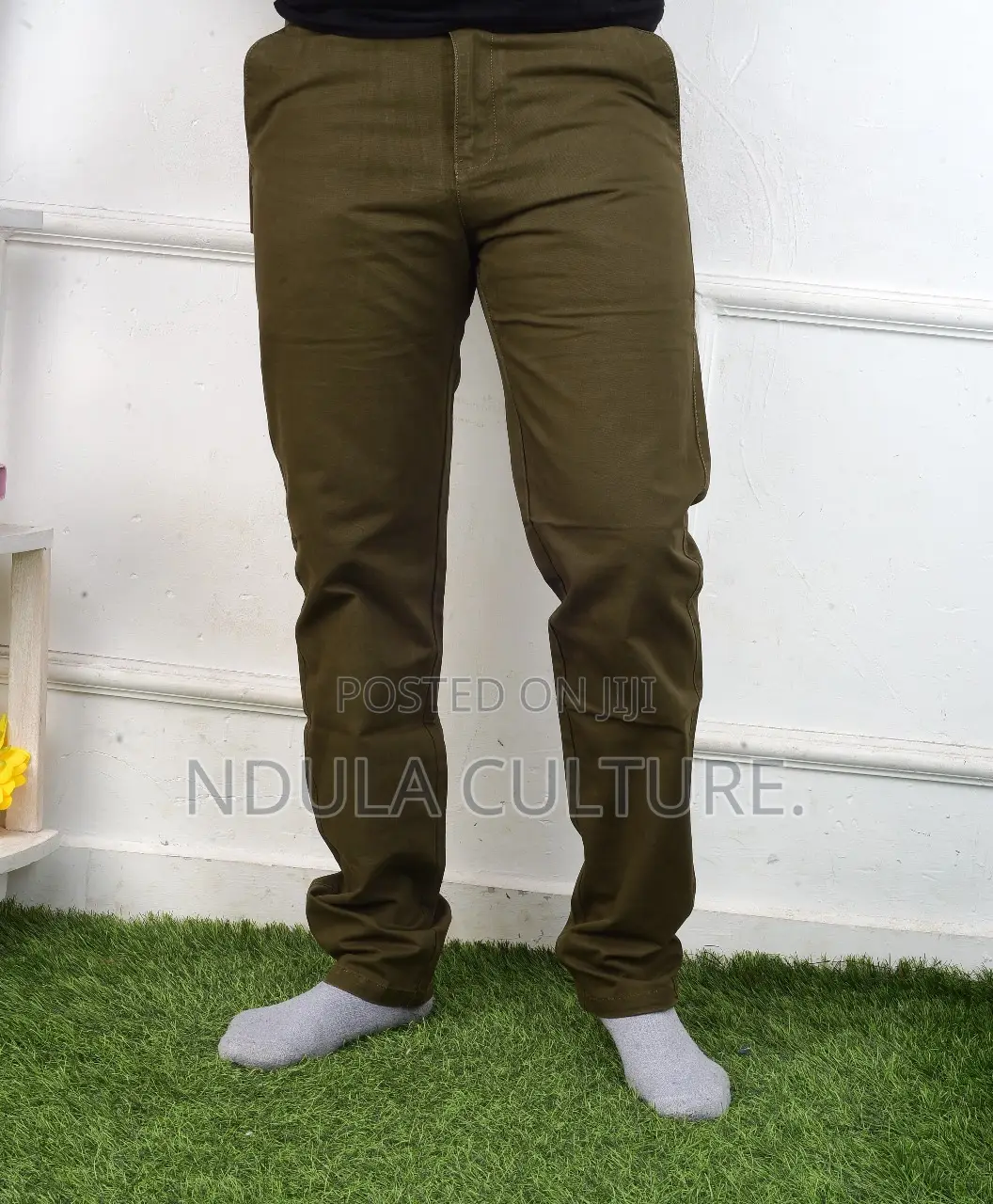KTO and Timberland Khaki Trousers