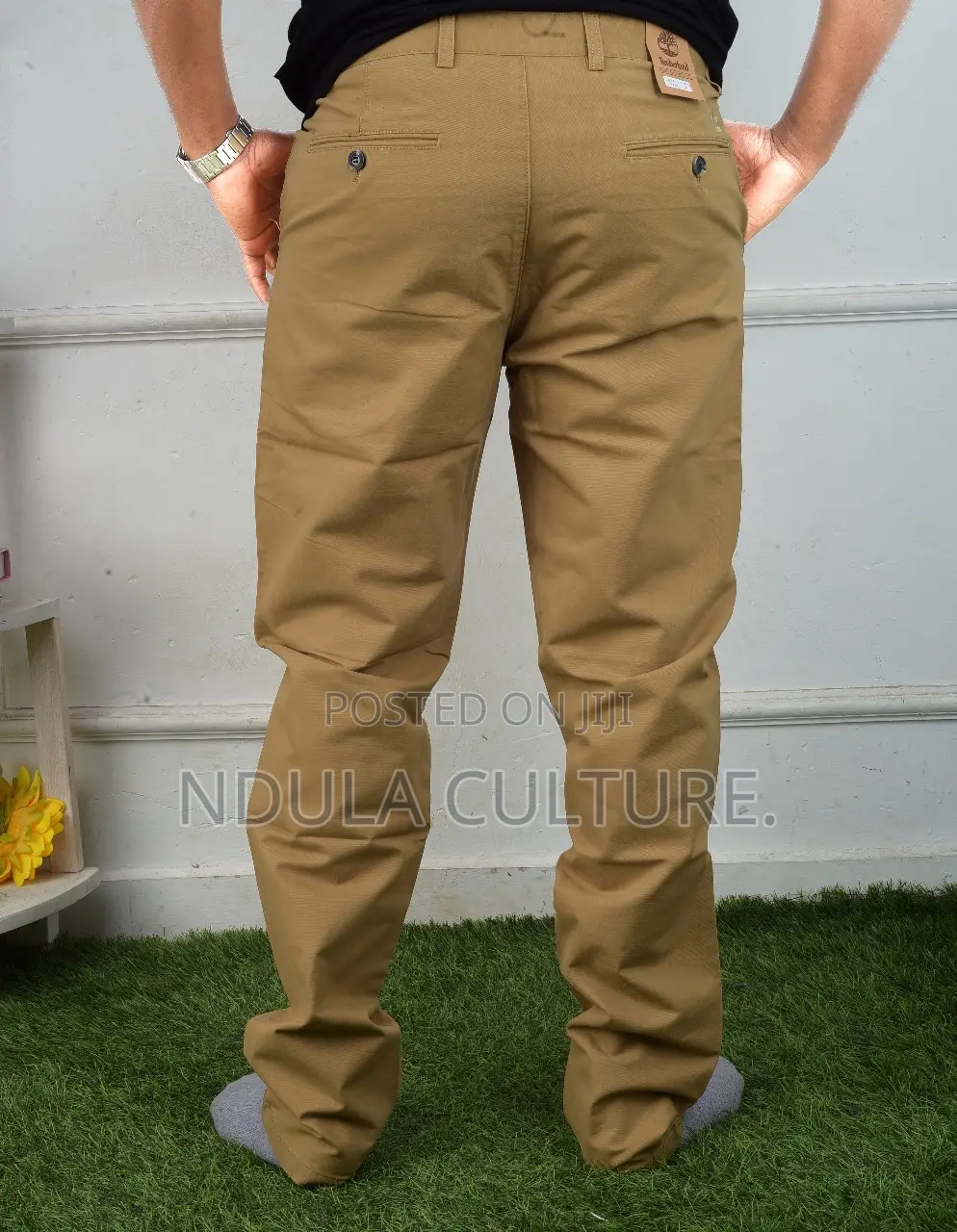 KTO and Timberland Khaki Trousers