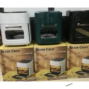3 Colour *15ltrs Silver Crest Air Fryer Oven*