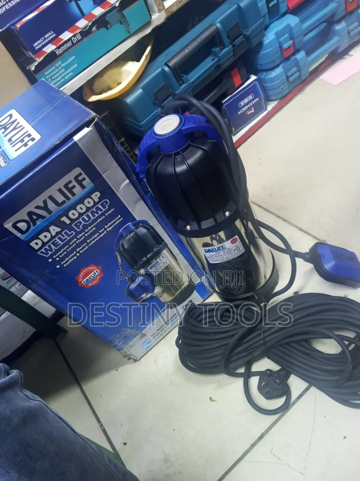 Dayliff Shallow Well Submersible Water Pump 1hp