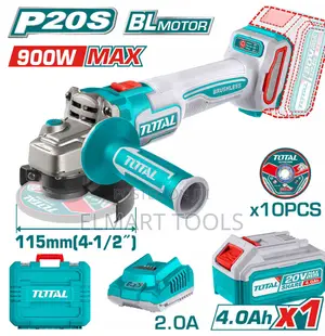 Total TAGLI261521 Cordless Angle Grinder 900W