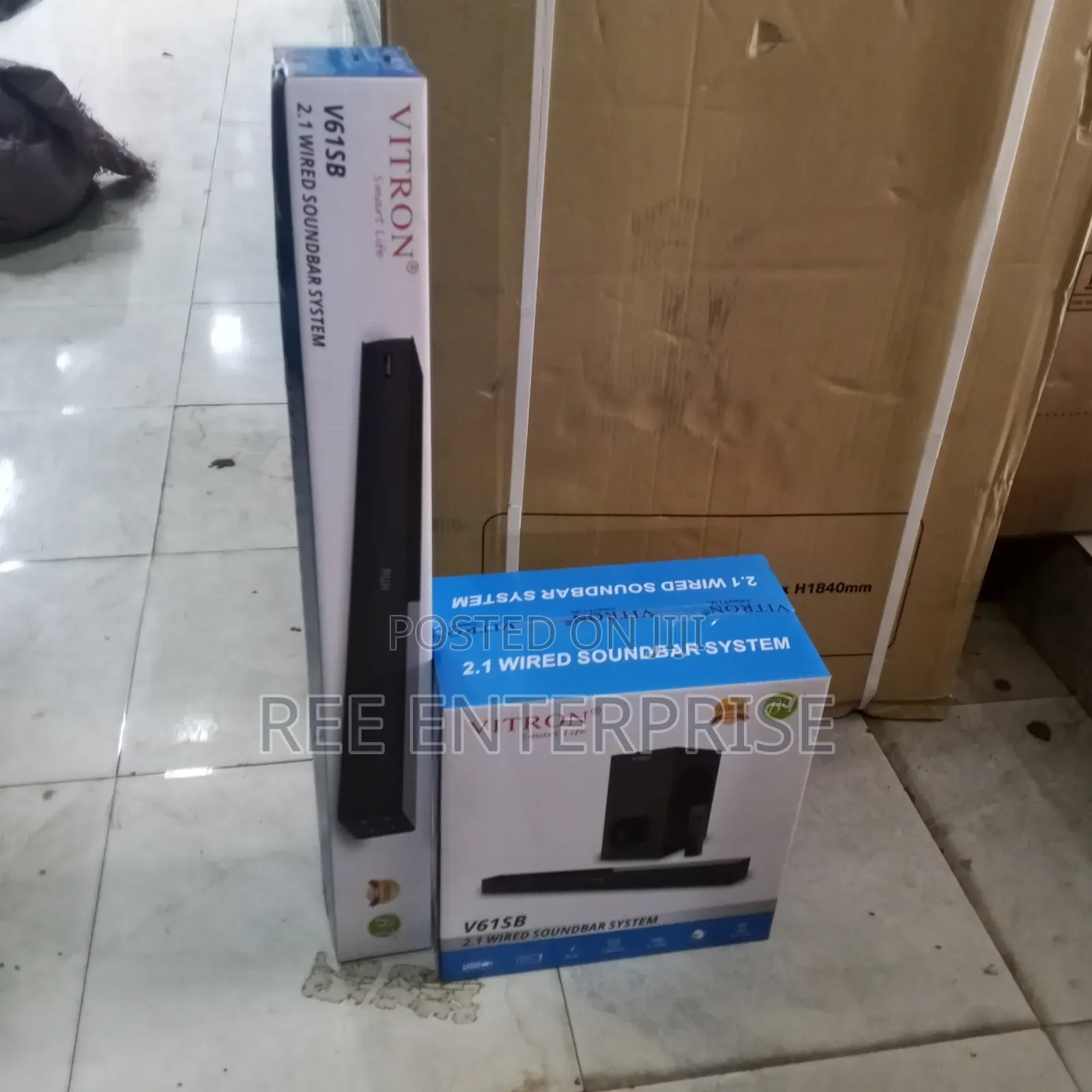 Vitron 2.1 Wired V61sb Sounds Bar