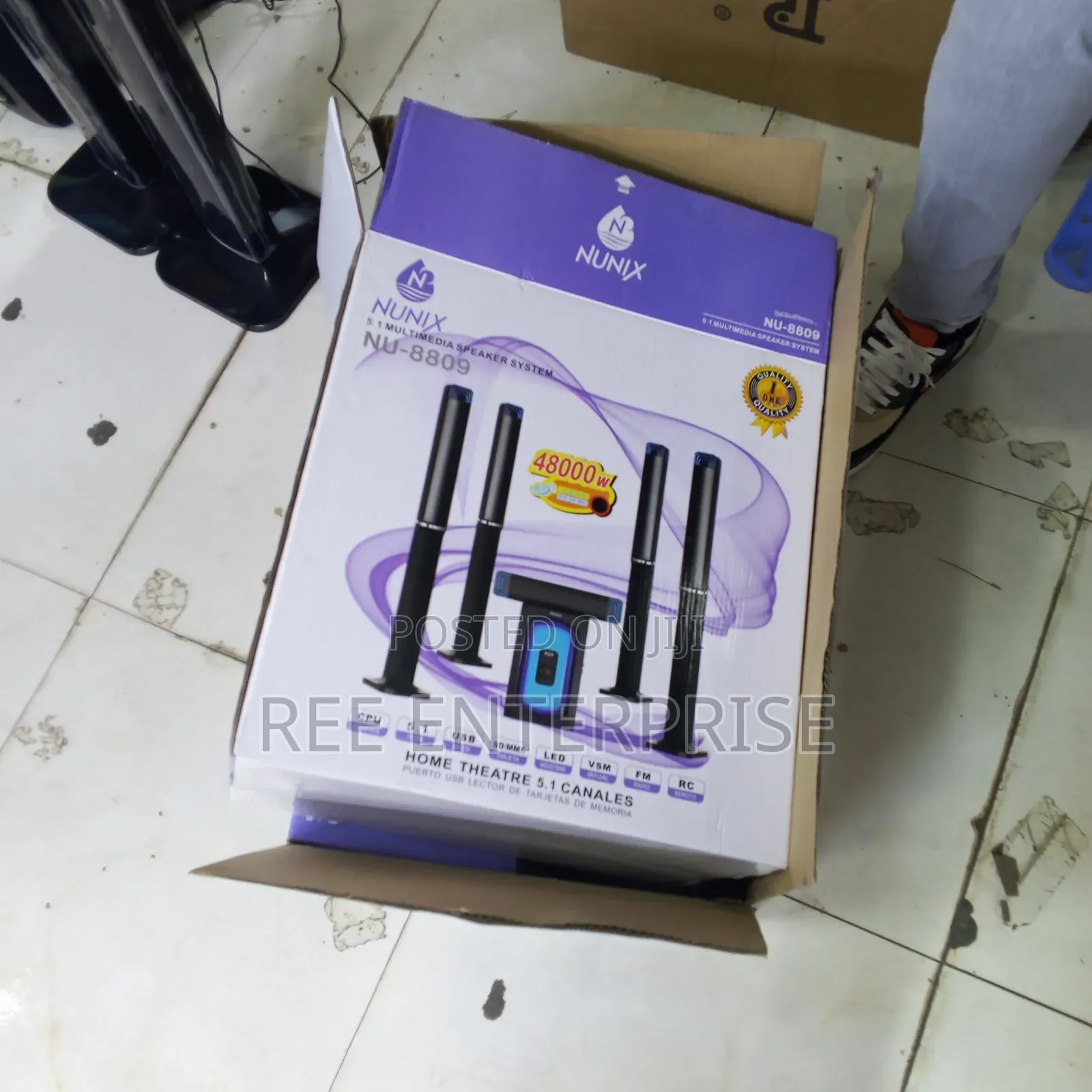 Quality System Nunix 5.1ch Home Theater System