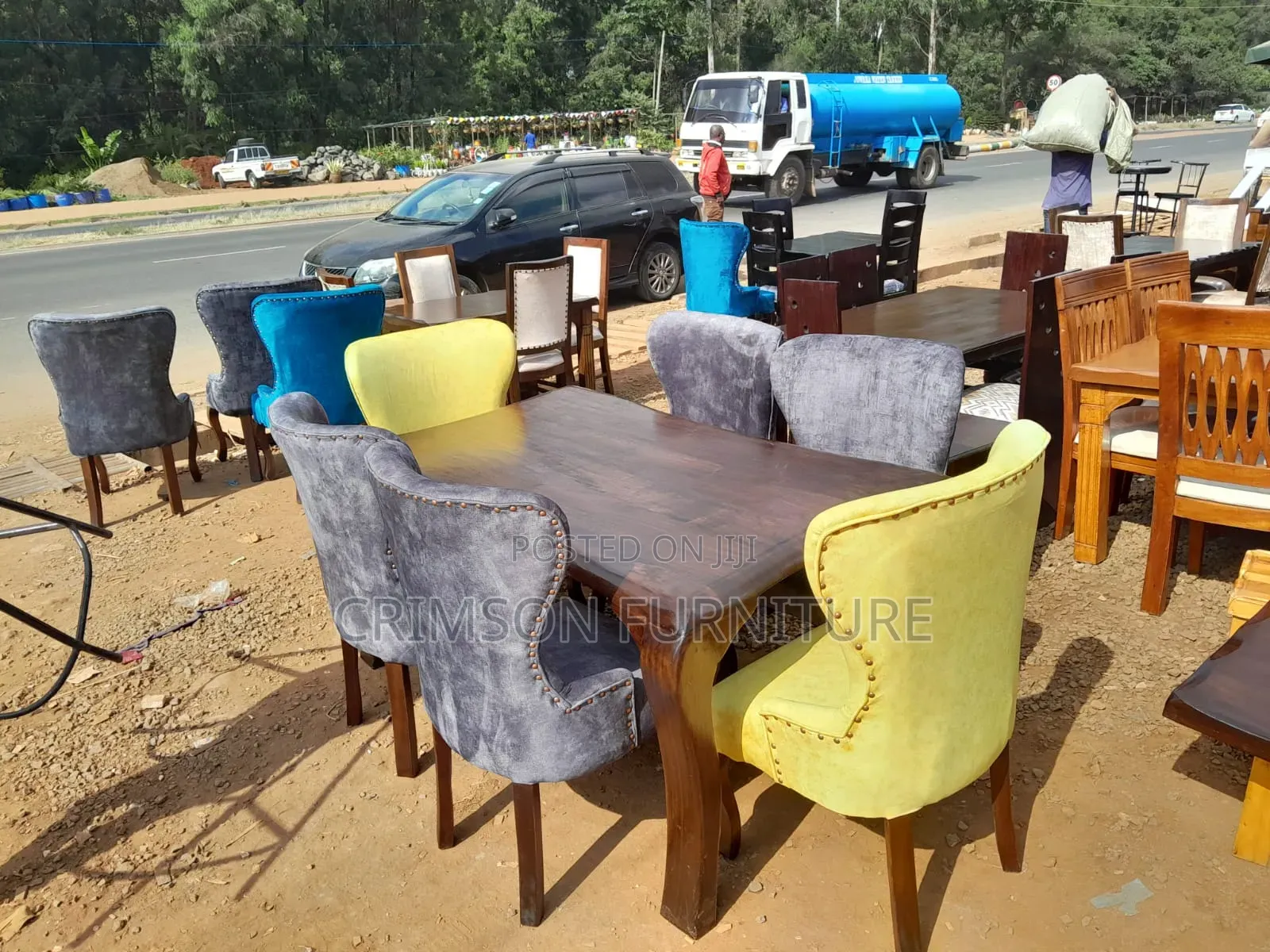 Hardwood Modern Dining Set