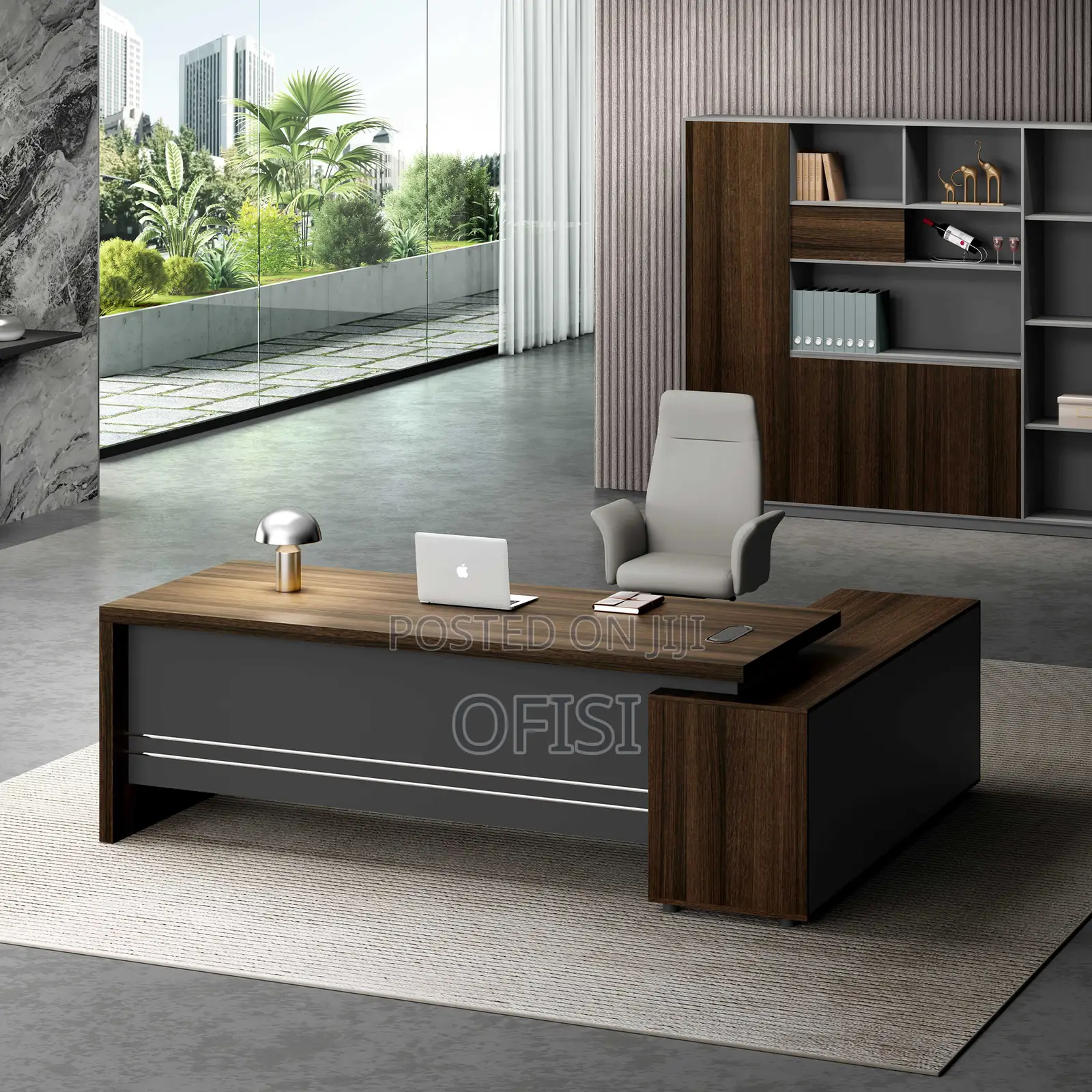 1600mm Executive L-Shaped Office Desk