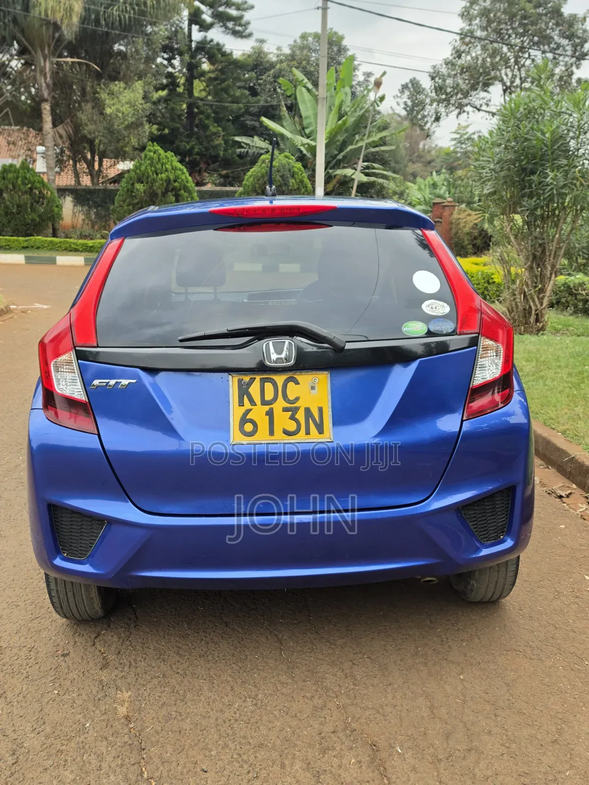 Honda Fit 2014 Blue