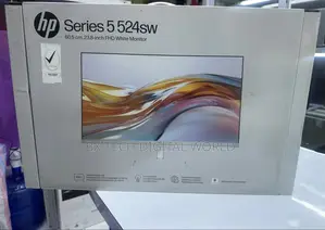 HP Series 5 524sw 23.8" Full HD IPS Monitor 100Hz White