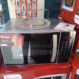Digital*Ramtons *23*Litres RM589 Microwave With Grill RM589 (SILVER)