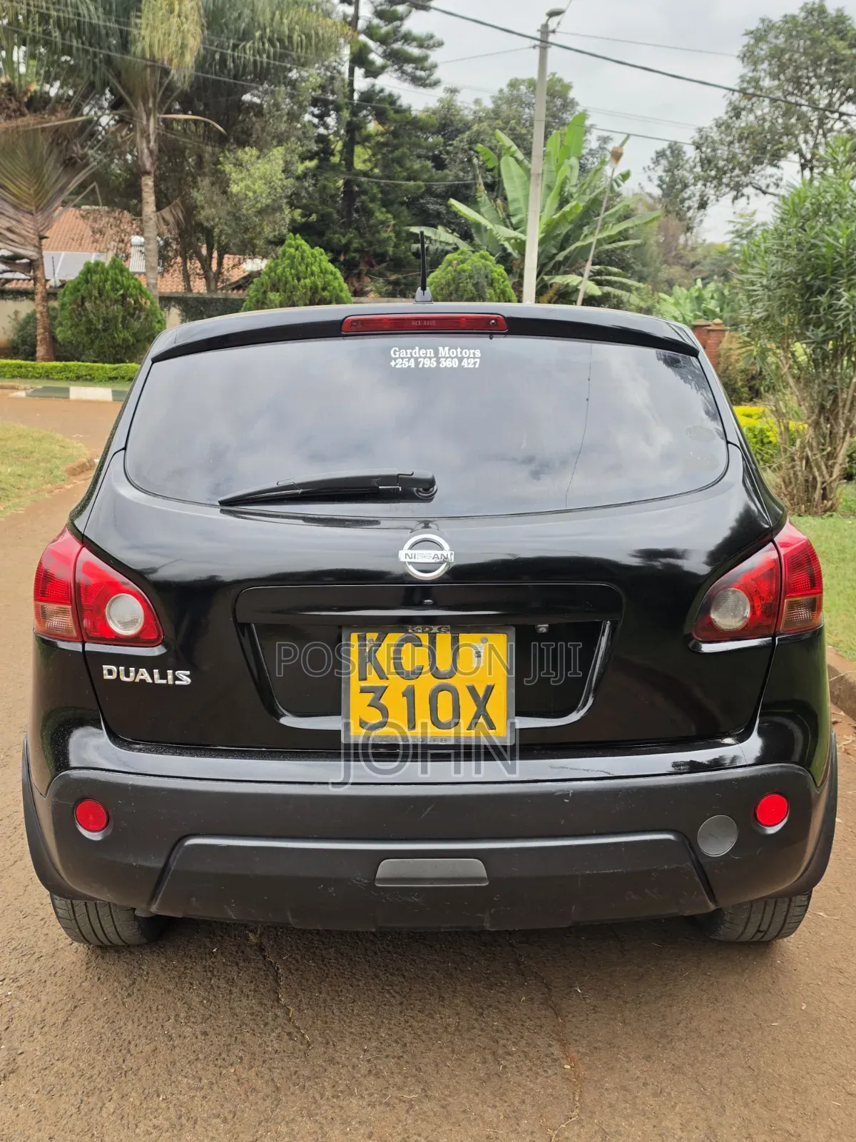 Nissan Dualis 2012 Black