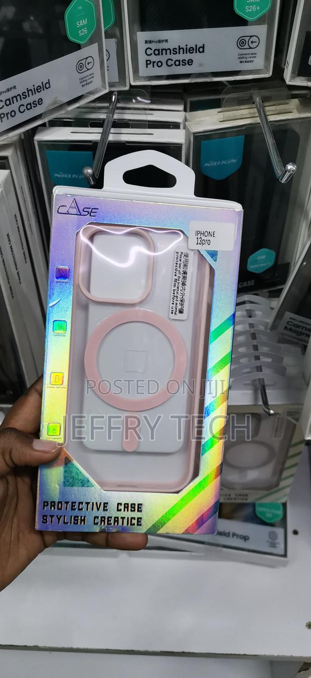 iPhone 13 Pro, Featuring Pink Edges Cover - main view
