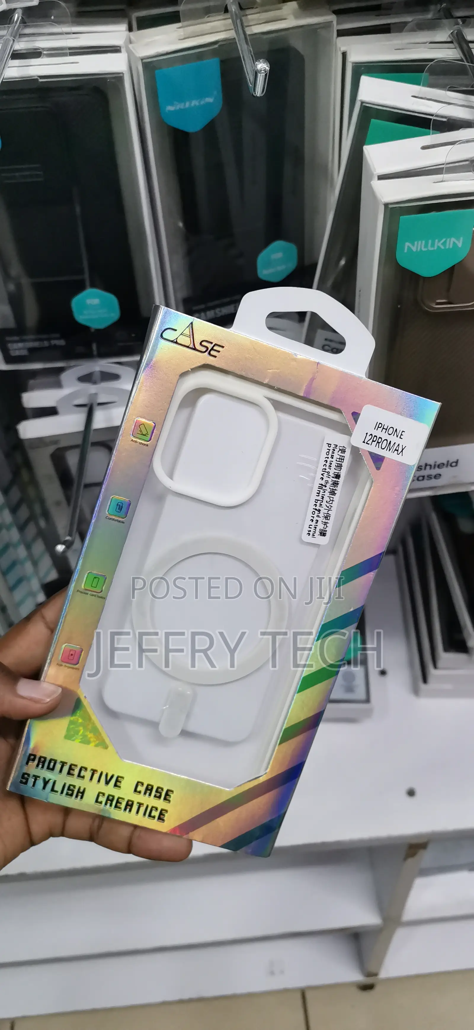 iPhone 12 Pro Max Transparent/Translucent Style Cover