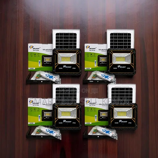 Long-Lasting 40W,60W,100W,200W,300W,500W Watts Solar Flood Lights