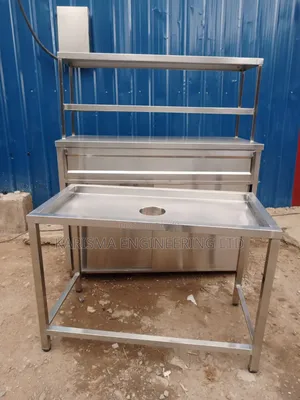 Stainless Steel Receiving Area