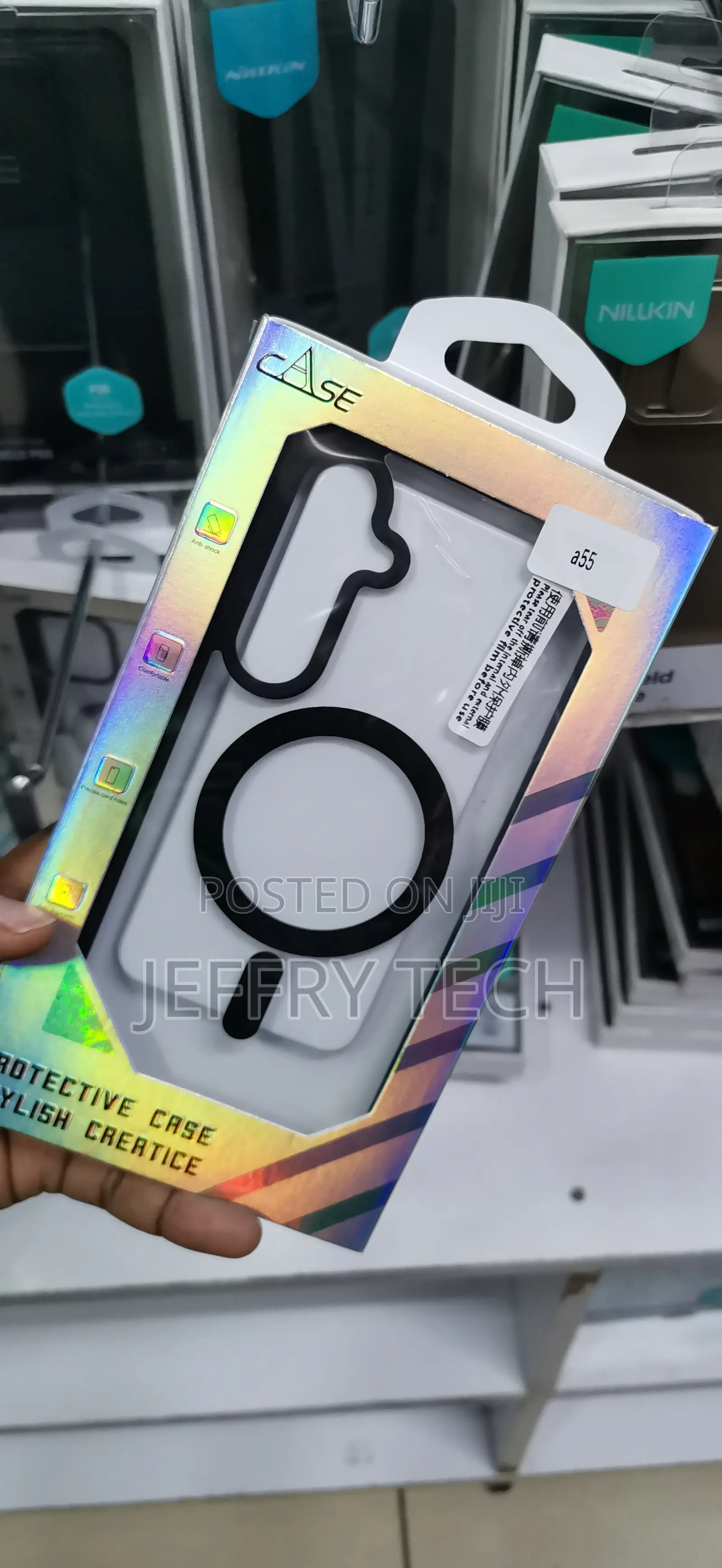 Samsung Galaxy A55 Clear/Transparent Back Plate Cover
