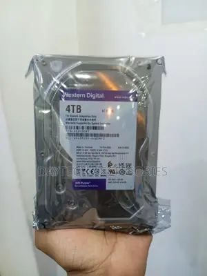 Western Digital 4TB Purple Surveillance Internal Hard Drive HDD.