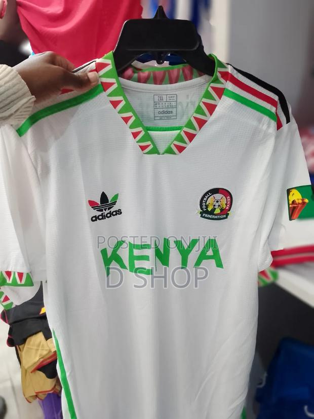 Kenyan Harambee Stars White Jersey - thumbnail 2