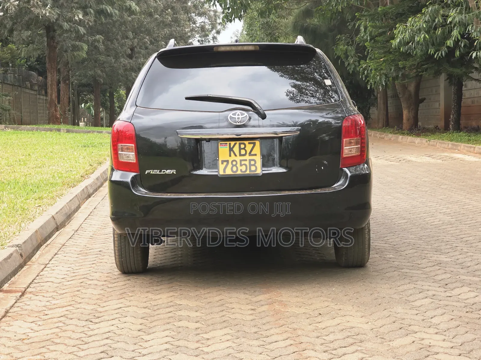 Toyota Corolla Fielder 2008 Black