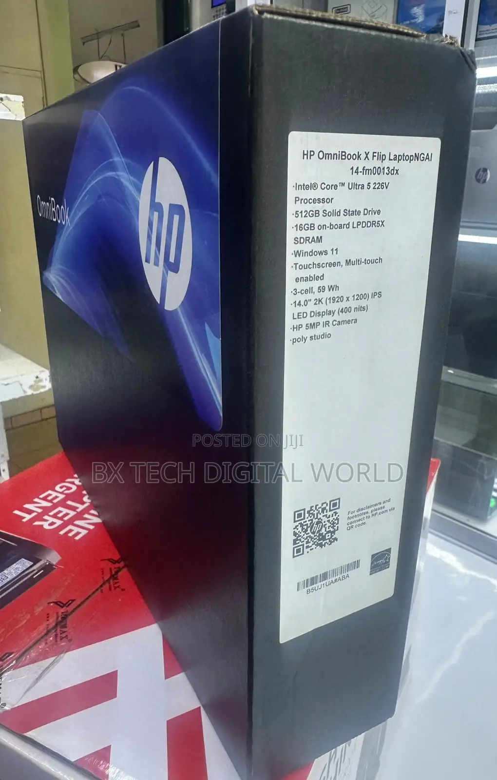 New Laptop HP OmniBook X Flip 14" 16GB Intel Core Ultra 5 SSD 512GB