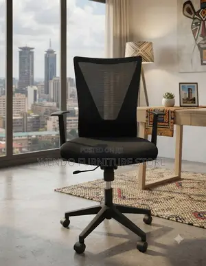 Office Chairs; Ergonomic Swivel Adjustable Office Mesh Chairs